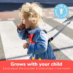 Trunki ToddlePak - Fuss Free Baby Walking Reins And Toddler Safety Harness ? Felix Fox (Red)