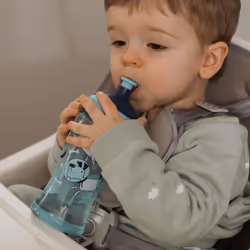 Nuby Super Slurp Water Bottle - No Spill Active Toddler Sippy Cup | 360ml / 12oz |Easy Grip | Dishwasher Safe | Suitable Beaker for 18 Months Plus