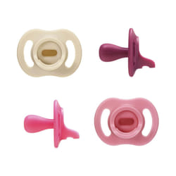 Tommee Tippee Ultra-light StayPut Dummy, One-Piece Silicone Design, 6-18m, 4 Pack