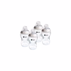 Tommee Tippee Natural Start Anti-Colic Baby Bottle, 340 ml, 3+ months, Medium Flow Breast-Like Teat for a Natural Latch, Anti ...