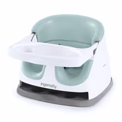 Ingenuity, Baby Base 2-in-1 Seat, Mist, Booster Chair, Dining and Feeding Seat for Toddlers, Easy to Clean with Removable and ...