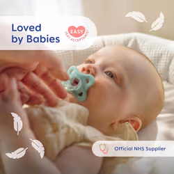 MAM Comfort Soothers | 0-2 Months | 2 Pack | Newborn Dummies | Comes in Dummy Steriliser Case | Sustainable Materials | Baby Accessories for Newborn |