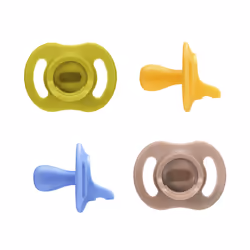 Tommee Tippee Ultra-light StayPut Dummy, One-Piece Silicone Design, 6-18m, 4 Pack