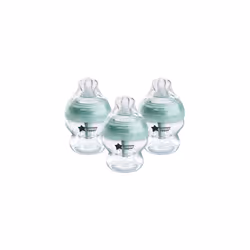 Tommee Tippee Baby Bottles, Advanced Anti-Colic Baby Bottle with Slow Flow Breast-Like Teat, 150ml, 0m+, Self-Sterilising, Ba ...