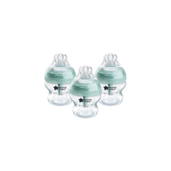 Tommee Tippee Baby Bottles, Advanced Anti-Colic Baby Bottle with Slow Flow Breast-Like Teat, 150ml, 0m+, Self-Sterilising, Baby Feeding Essentials,