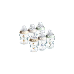 Tommee Tippee Natural Start Anti-Colic Baby Bottle, Slow Flow Breast-Like Teat for a Natural Latch, 0+ months, 260 ml, Anti-Colic Valve,