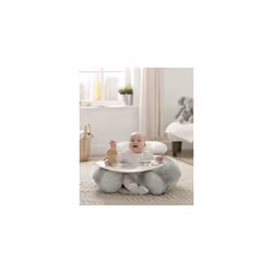 Mamas & Papas Welcome to The World Sit & Play Baby Floor Seat, Grey (from +6month Until Sitting unaided)