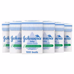 Johnson's Baby Cotton Buds 100s (Pack of 12)