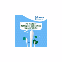 Johnson's Baby Cotton Buds 100s (Pack of 12)
