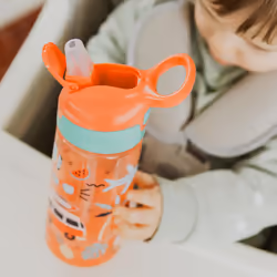 Nuby Super Quench Water Bottle-No Spill Active Toddler Sippy Cup|540ml/19oz |Carry Handle|Freeflow|Dishwasher, Steriliser Safe|Suitable Beaker for 18