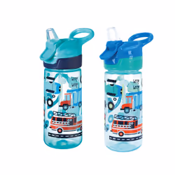 Nuby Super Quench Water Bottle-No Spill Active Toddler Sippy Cup|540ml/19oz |Carry Handle|Freeflow|Dishwasher and Steriliser ...