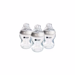 Tommee Tippee Natural Start Anti-Colic Baby Bottle, 260 ml, 0+ months, Slow Flow Breast-Like Teat for a Natural Latch, Anti-C ...