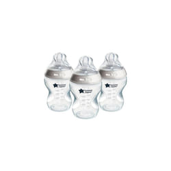 Tommee Tippee Natural Start Anti-Colic Baby Bottle, 260 ml, 0+ months, Slow Flow Breast-Like Teat for a Natural Latch, Anti-Colic Valve,