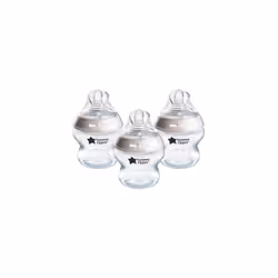 Tommee Tippee Natural Start Anti-Colic Baby Bottle, 150 ml, 0+ months, Slow Flow Breast-Like Teat for a Natural Latch, Anti-C ...