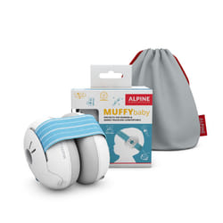 Alpine Muffy Baby Ear Defender for Babies and Toddlers up to 36 Months - CE & UKCA Certified - Noise Reduction Earmuffs - Comfortable Baby Headphones
