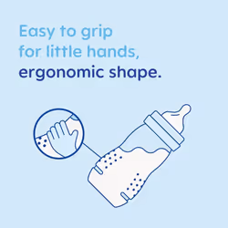 MAM Easy Active Bottles | 2 Pack (2 x 270ml) | Medium Flow MAM Teats Size 2 | Baby Accessories | Blue (Various Designs)