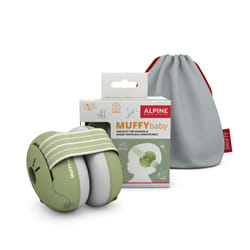 Alpine Muffy Baby Ear Defender for Babies and Toddlers up to 36 Months - CE & UKCA Certified - Noise Reduction Earmuffs - Comfortable Baby Headphones
