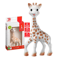 Sophie la girafe Original Baby Teething Toy ,100 % Natural Rubber Phthalate - free Easy to Grip Baby Teether , Suitable for Newborn Babies - Fresh