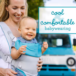 Infantino Flip 4-in-1 Light & Airy Baby Carrier - Ergonomic, Convertible, Breathable Face-in and Face-Out Front and Back Baby Carrier Newborn to