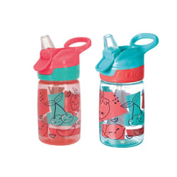 Nuby Incredible Gulp Water Bottle-No Spill Active Toddler Sippy Cup|360ml/12oz |Carry Handle|Dishwasher and Microwave Safe|Suitable Beaker for 18