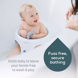 Angelcare Soft Touch Baby Bath Seat - Aqua