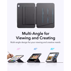 ESR for iPad (A16) 11th Generation Case, iPad 11th/10th Gen Case (2025/2022), Vertical Stand Cover, Multi Stand Angles, Ultra-Stable Cover, Flip