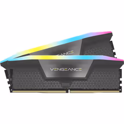 CORSAIR VENGEANCE RGB DDR5 32GB (2x16GB) DDR5 6000MHz CL36 AMD EXPO Intel XMP iCUE Compatible Computer Memory ? Gray (CMH32GX ...