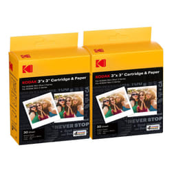 Kodak 4PASS Film Cartridge (3x3) for Kodak Mini 3 Retro and Mini Shot 3 Retro, 60 Sheets