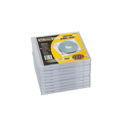 Fellowes Jewel Case Empty Cases Pack of 10 Transparent