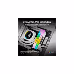 CORSAIR VENGEANCE RGB DDR5 RAM 32GB (2x16GB) 6000MHz CL36 Intel XMP iCUE Compatible Computer Memory - White (CMH32GX5M2E6000C36W)
