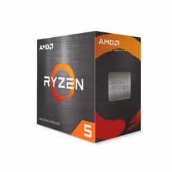AMD Ryzen 5 5500 Processor (6 cores/12 threads, 65W DTP, AM4 socket, 19 MB cache, up to 4.2 GHz max boost, wraith stealth coo ...