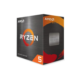 AMD Ryzen 5 5500 Processor (6 cores/12 threads, 65W DTP, AM4 socket, 19 MB cache, up to 4.2 GHz max boost, wraith stealth cooler)