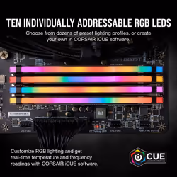 Corsair VENGEANCE RGB PRO DDR4 RAM 16GB (2x8GB) 3200MHz CL16 Intel XMP 2.0 iCUE Compatible Computer Memory - Black (CMW16GX4M2C3200C16)