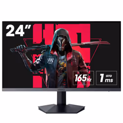 KOORUI 24 Inch Gaming Monitor, 165Hz, FHD 1080p, 1ms, IPS, Adaptive Sync, HDMI/DP, Tilt Adjustable, Eye Care, VESA Wall Mount ...