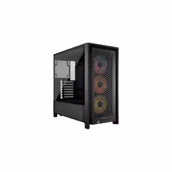 CORSAIR FRAME 4000D RS ARGB Modular Mid-Tower ATX PC Case ? High Airflow, 3x Pre-Installed RS ARGB Fans, InfiniRail? Fan Moun ...