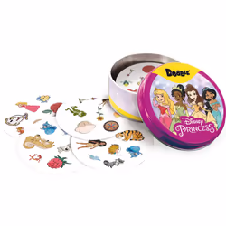 Asmodee | Dobble Disney Princess | Card Game | Ages 4+ | 2-8 Players | 15 Minutes Playing Time