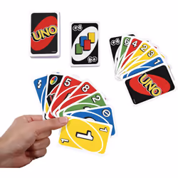 UNO Card Game with Collectible Storage Tin, Card Games for Kids, Adults, Families, Travel Game, 112 Cards and Instructions, Gift for 7 Year Olds and