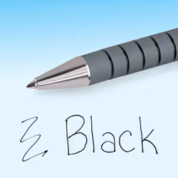Paper Mate Flexgrip Ultra Ballpoint Pens | Medium Point (1.0mm) | Handwriting Pens & Stationery Supplies | Black Pen Set | 12 Count