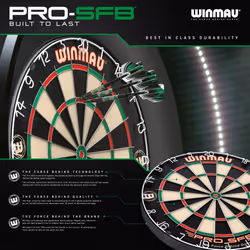WINMAU Pro SFB Bristle Dartboard