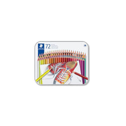 STAEDTLER 175 M72 Coloured Pencils - Assorted Colours (Tin of 72)