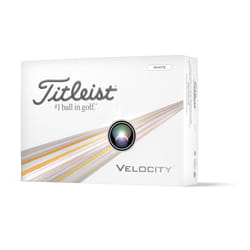 Titleist Velocity Golf Ball, White