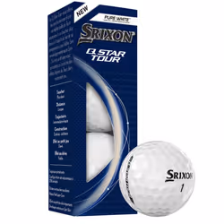 Srixon, New Q-Star Tour 5 2024 - Dozen Golf Balls - Soft Feel, Spin, Performance and Power - 3 Pieces - Urethane - Premium Golf Accessories and Golf