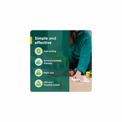 Clinell Universal Biodegradable Cleaning and Disinfectant Wipes for Surfaces - Pack of 6 - 60 Wipes per Pack (360 Wipes) - Plastic Free -