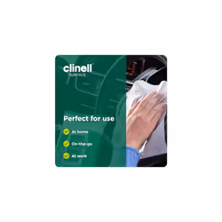 Clinell Universal Biodegradable Cleaning and Disinfectant Wipes for Surfaces - Pack of 6 - 60 Wipes per Pack (360 Wipes) - Plastic Free -
