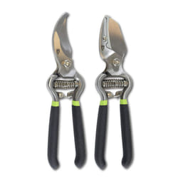 Spear & Jackson CUTTINGSET8K Kew Gardens Collection Vintage Bypass & Anvil Secateur Set, Black