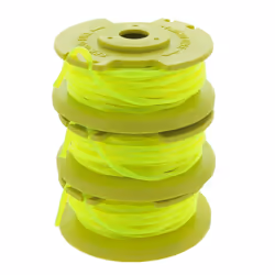 Ryobi One PLUS+ AC80RL3 OEM .080? Twisted Line and Spool Replacement for Ryobi 18v, 24v, and 40v Cordless Trimmers (3 Pack)