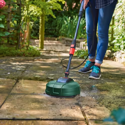 Bosch Aquasurf 250 patio cleaner attachment (accessories for Bosch high-pressure cleaner) green
