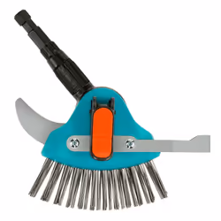 Gardena combisystem 3-in-1 Patio Cleaner: Multi-function garden tool for removing tares and moss from narrow & wide patio joi ...