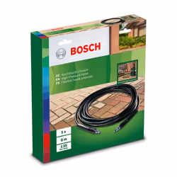 Bosch 6m High Pressure Hose (Compatible with Bosch Pressure Washers: EasyAquatak 110/120, UniversalAquatak 125/130/135, AQT 33-10, AQT 33-11, AQT