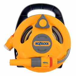 HOZELOCK - Micro Reel 10m : Ideal for patios, balconies and small gardens, compact and practical "Click & Go" design, a light ...